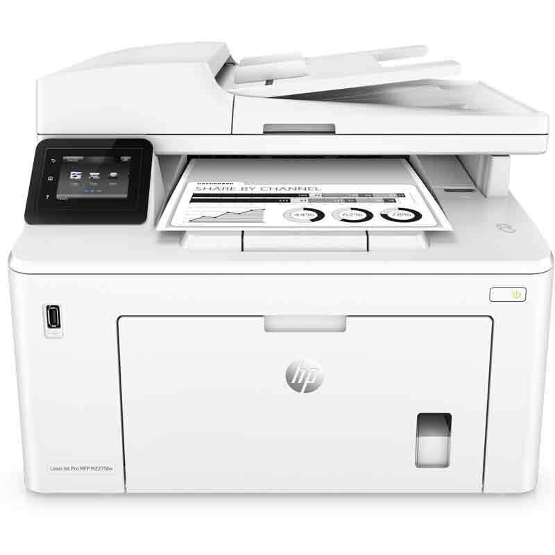 HP M227fdw Wireless Black & White Laser All-in-One Printer CN plug (adapter included)