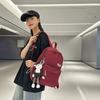 Schoolbag Trend Solid Color School Bag Campus Elementary School Students Junior High School Students Fashion Commuter Versatile Large Capacity Travel