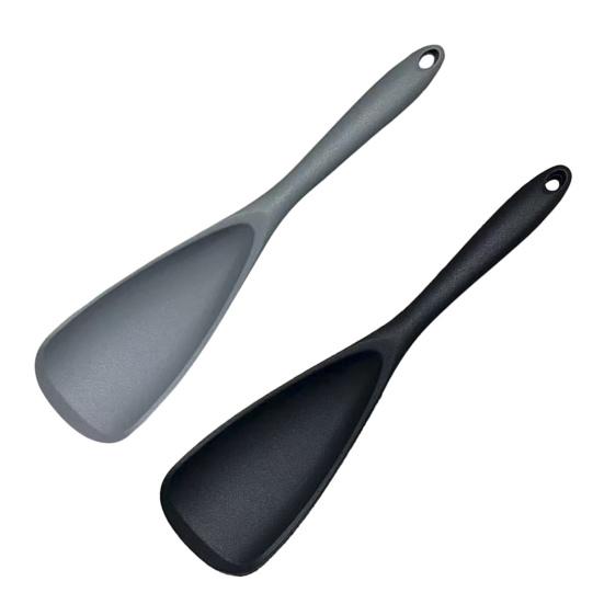 

2Pcs Silicone Duckbill Spatula One-Piece Non-Stick Cooking Turner Heat-Resistant Scratch-Free Essential Kitchen Utensil for Frying And Serving