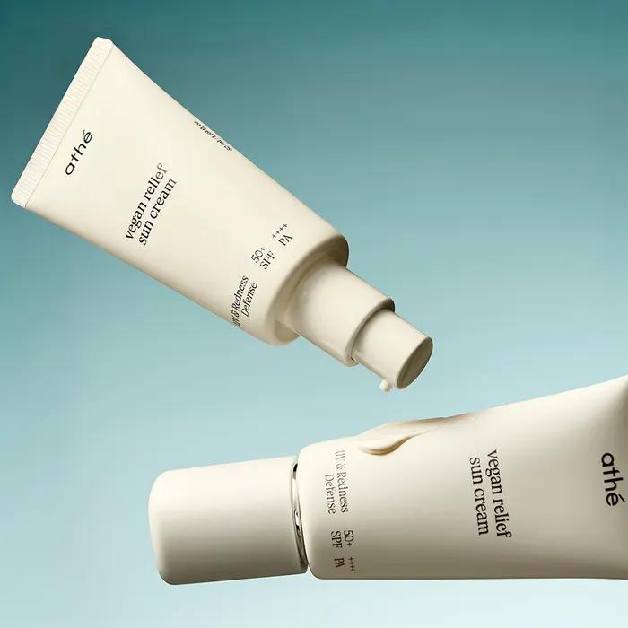 Athe Vegan Relief Mineral Sunscreen 50ml Duo Set
