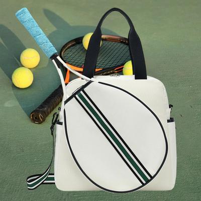 Tennis Gymbag Badmintonrackethållare Rackethandväska Förvaringstote för Bollar Tillbehör
