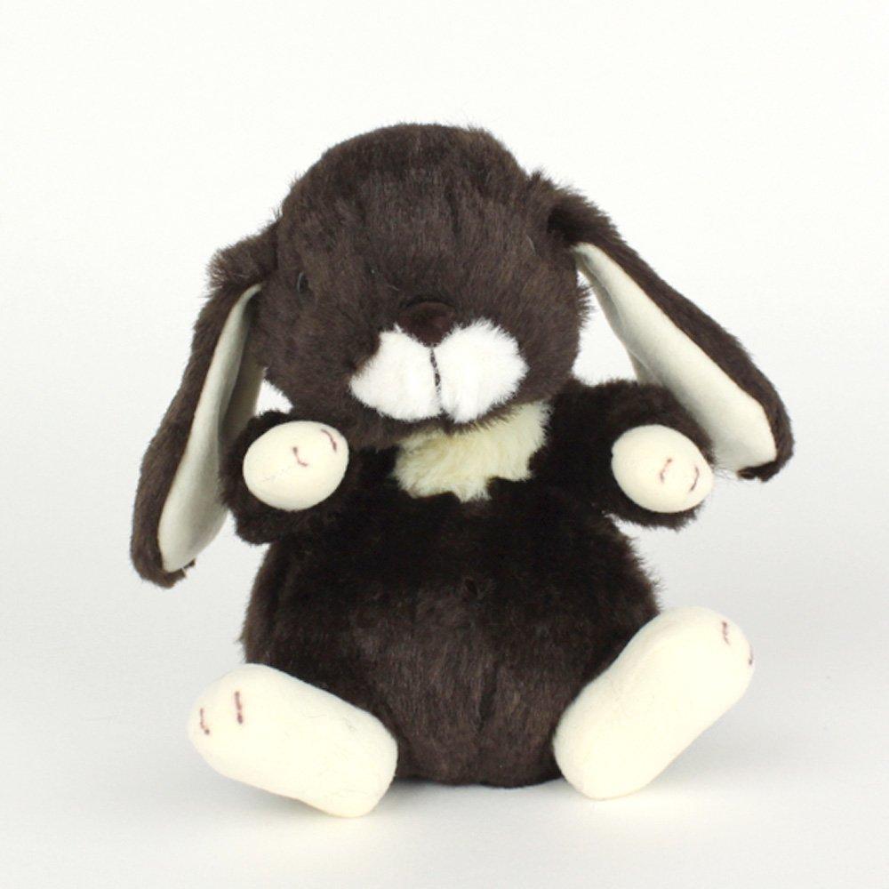 Starchild Plush Toy Lop Ear S Dark Brown