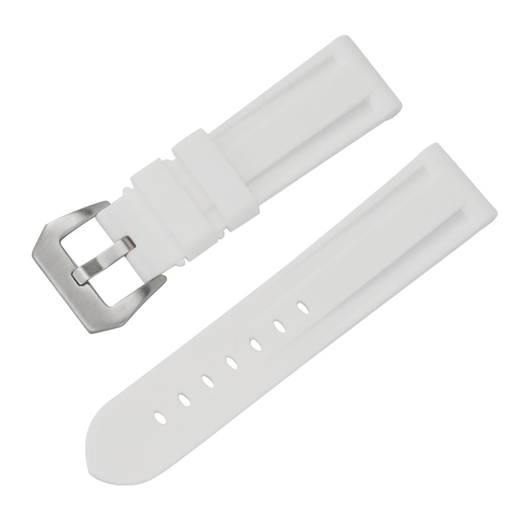 Watch bandPaneraiWatch strap for men and womenPAM11Silicone Rubber Belt Waterproof Watch Strap20mm 24mm26mm