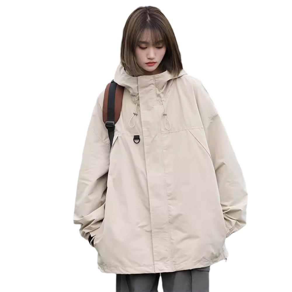 2024 Urban Cityboy Windbreaker: Trendy Unisex Hooded Jacket for Casual and Sporty Style