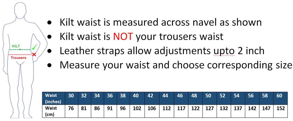 Schottischer Kilt Blackwatch Tartan Traditionelle Highland-Kleidung Röcke Hochzeitskleidung