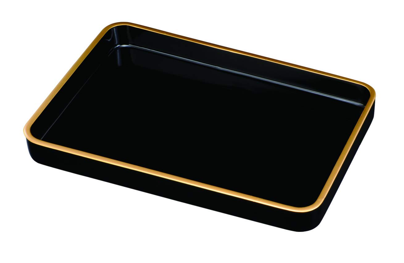 

Yamaga Lacquerware Store Certificate tray with Kanabuchi Kishu lacquerware 17.0