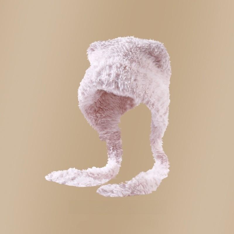 

Cute Bear Ears Knit Hat With Warmth For Winter And Fall Season Girls