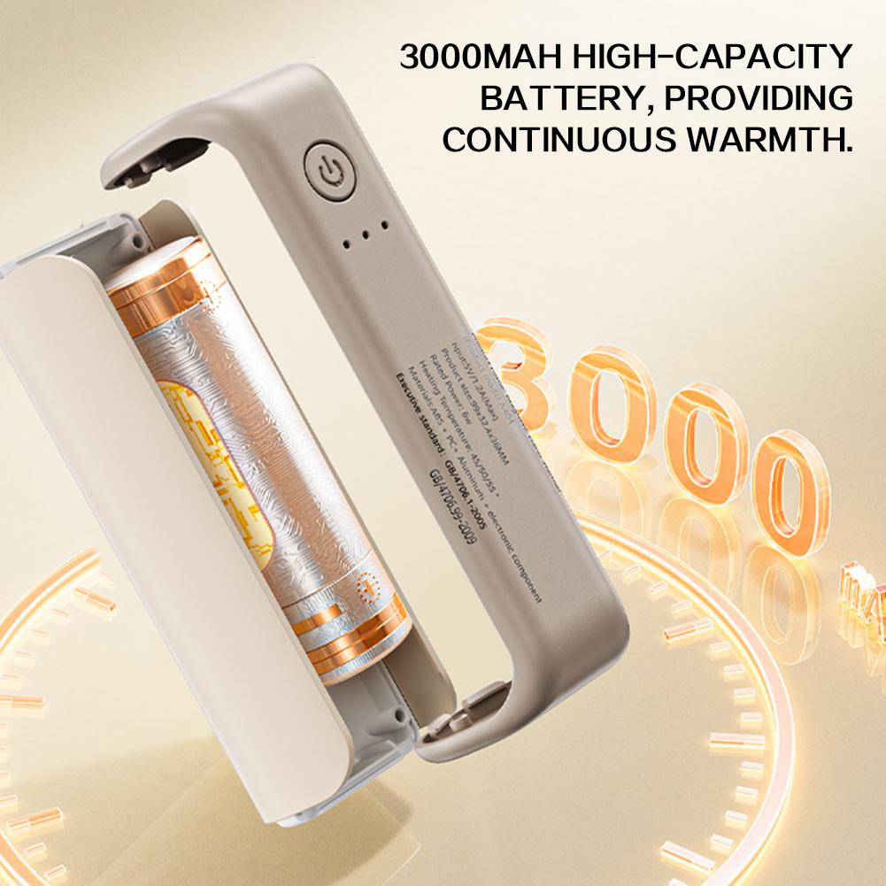 Hand Warmer Compact Lightweight Hand Warmer Quick Heating Warmth Hand Keep Warm Tool Usb Powered For Warmth On-The-Go