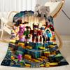Roblox 37 Blanket Comfortable Great for Office Bedding Bed for All Occasions Playful Design Gifts For Family Or Friends