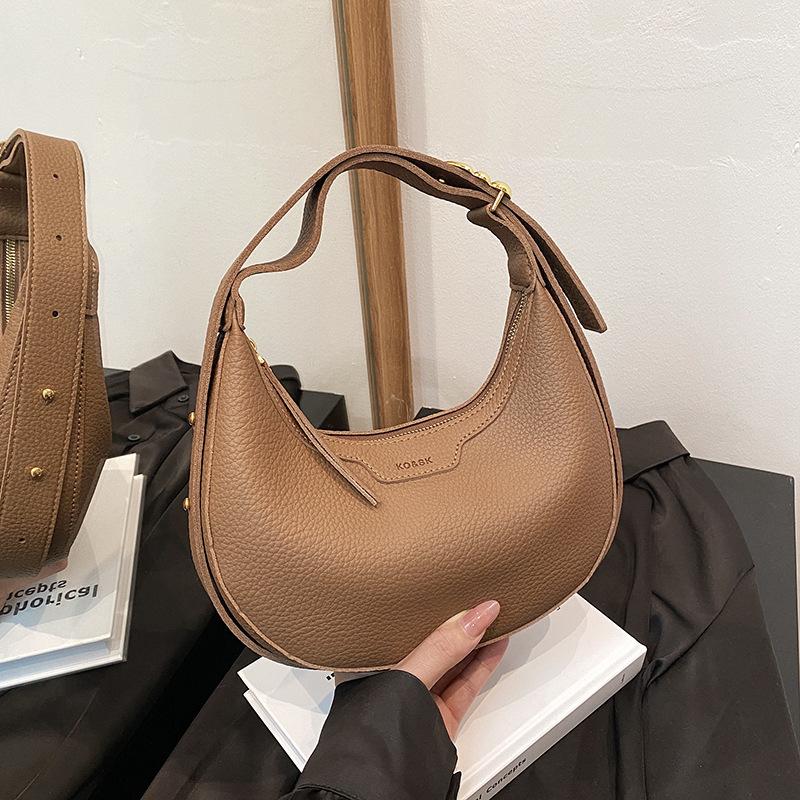 Premium Texture Bag Women's 2025 New Niche Versatile Underarm Bag Popular Simple Shoulder Messenger Bag Dumpling Bag