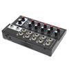 100‑240V Low Noise Stereo Line Mixer for US Plug Audio Stereo Mixer Durable 10 Channel Mixer  Bars