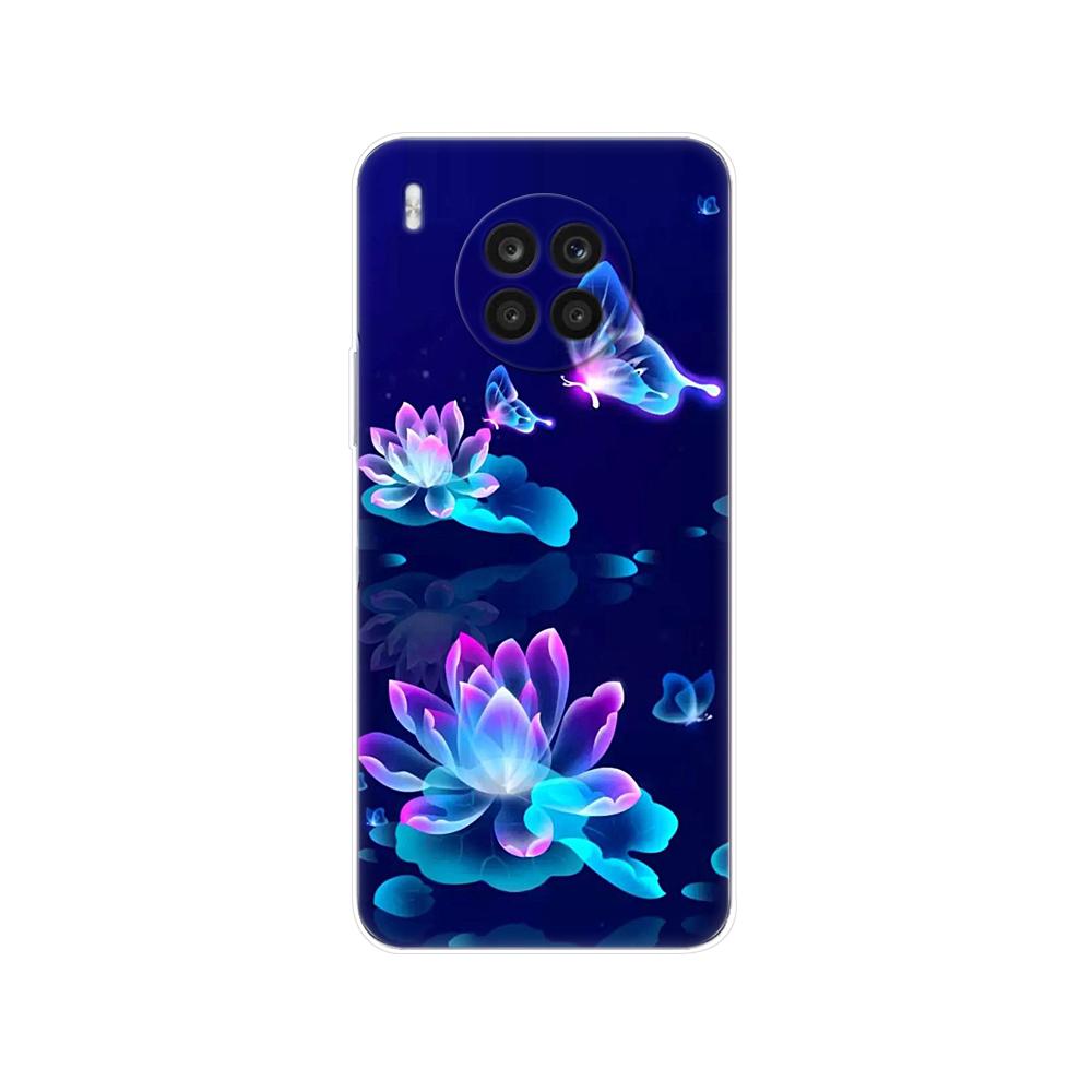 For Honor 50 Lite Case 6.67 Inch Silicon Back Cover Phone Case For Huawei Honor 50 Lite Soft Case TPU Bumper 50Lite Light Funda