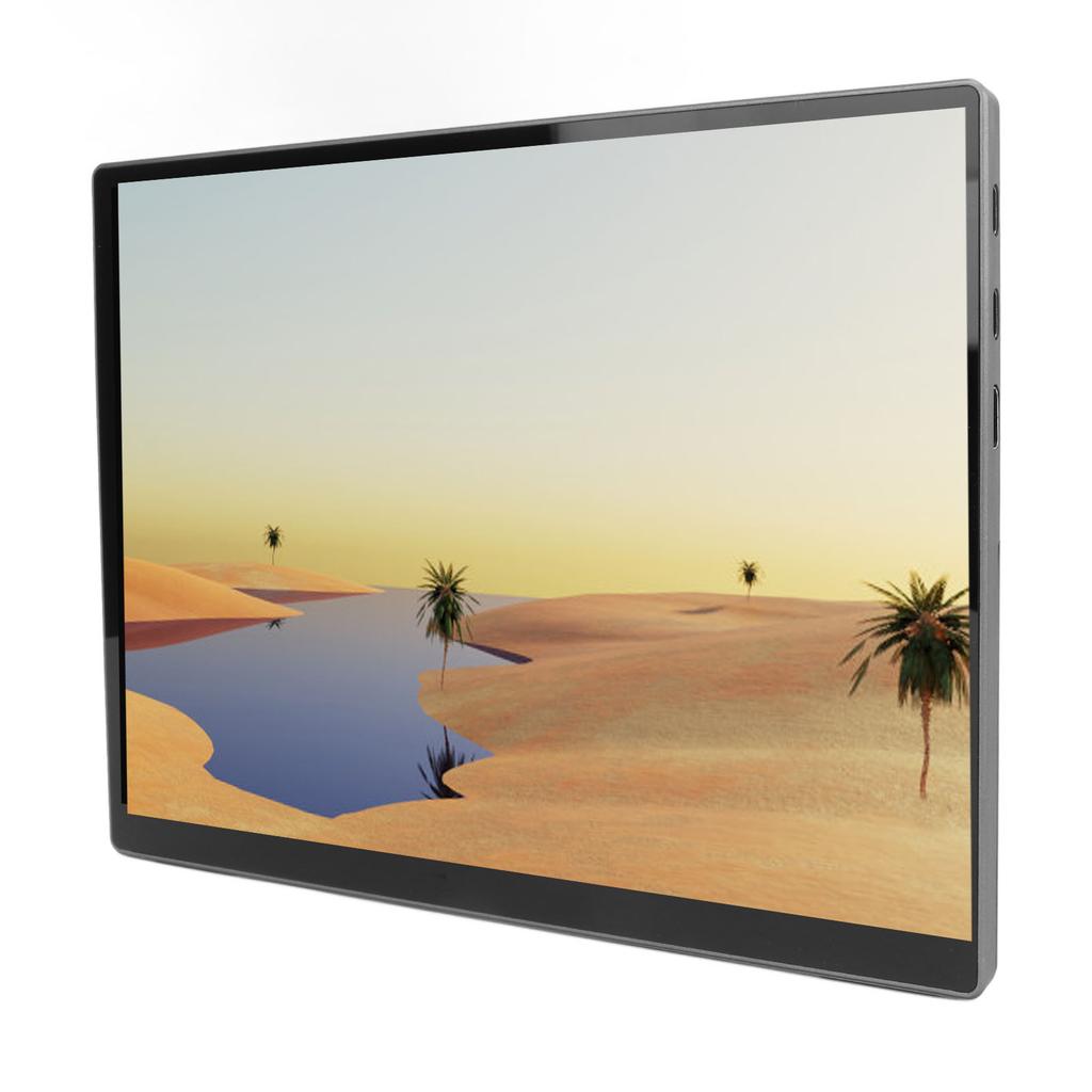 Small Touchscreen Monitor 10.5 Inch 1920x1280 IPS 16:9 Eye Protecting Touchscreen Mini Monitor with Built in Speakers