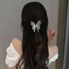 Beautiful butterfly hairpin, half claw style, suitable for daily wear