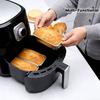 3Pcs Air Fryer Mold Set Multi‑Function Rectangular Baking Tray for Brownie Cake Toast Bread Loaf, Easy Demold & Clean