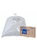 Japax Garbage Width 90cm x Height Thickness 90L BOX Plastic bag that can be taken out one by 100 pieces Bag, Transparent, 100cm, 0.04mm, Series, one,