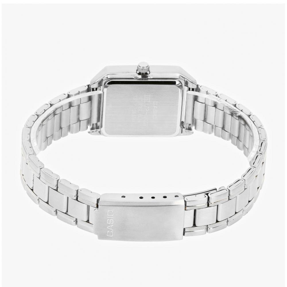 CaSio Ltp V007d 7budf  Ltp V007d 7b  Analog Square Sat Student Women S Metal Watch
