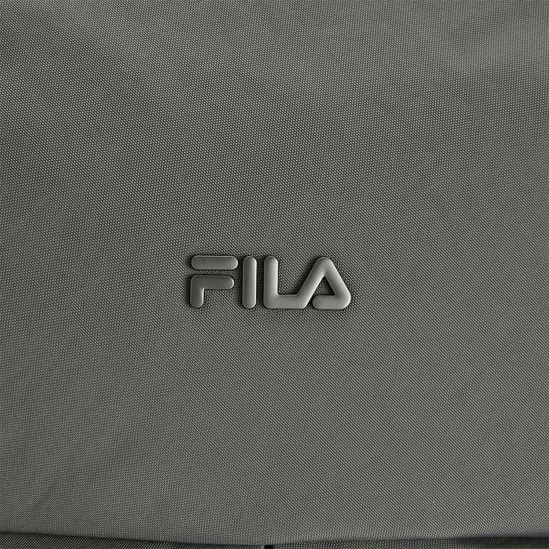 Fila White Fashion Simple Business Commuter Versatile Fabric Backpack Men Backpack Foggy-Gray F13M623107FGY
