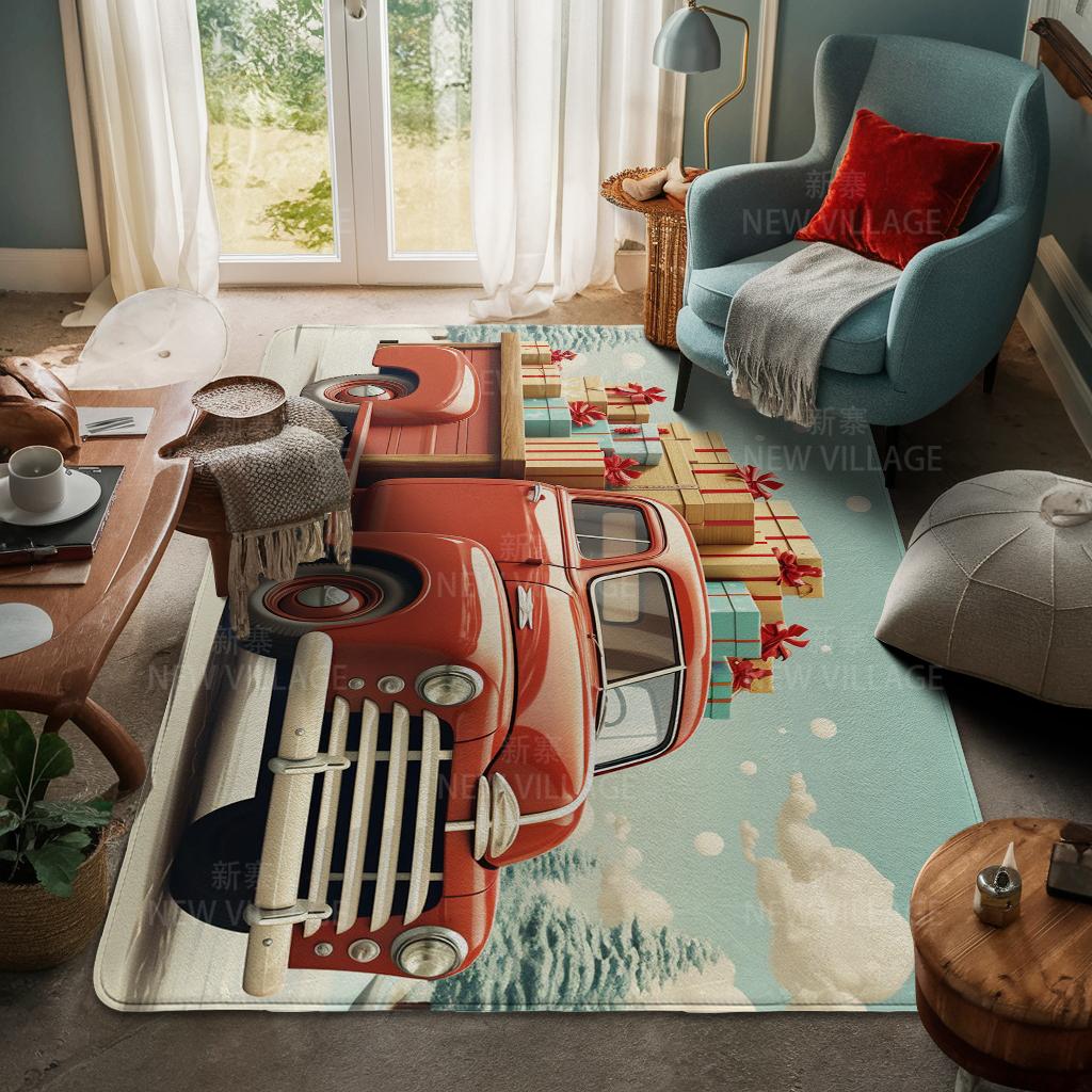 

Килимок перед вхідними дверима Домашній килимок для дверей Вітальня Ванна Кімната для ніг ванна протиковзкий водовбирний килимки для ванної Веселого Різдва зима 400mmx600mm