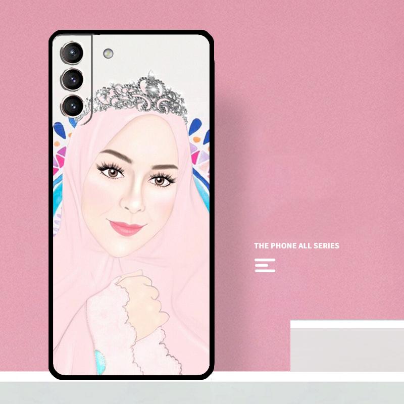 Muslim Islamic Arabic Hijab Girl Phone Case For Samsung Galaxy S25 S26 Ultra S20 S21 S22 S23 S24 S10 Plus S25 FE Cover Coque