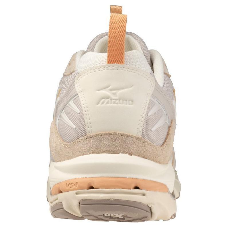 Mizuno Wave Rider 10 Comfortable Versatile Shock Absorbing Durable Breathable Low Top Casual Shoes Women sneaker Beige D1GA222614