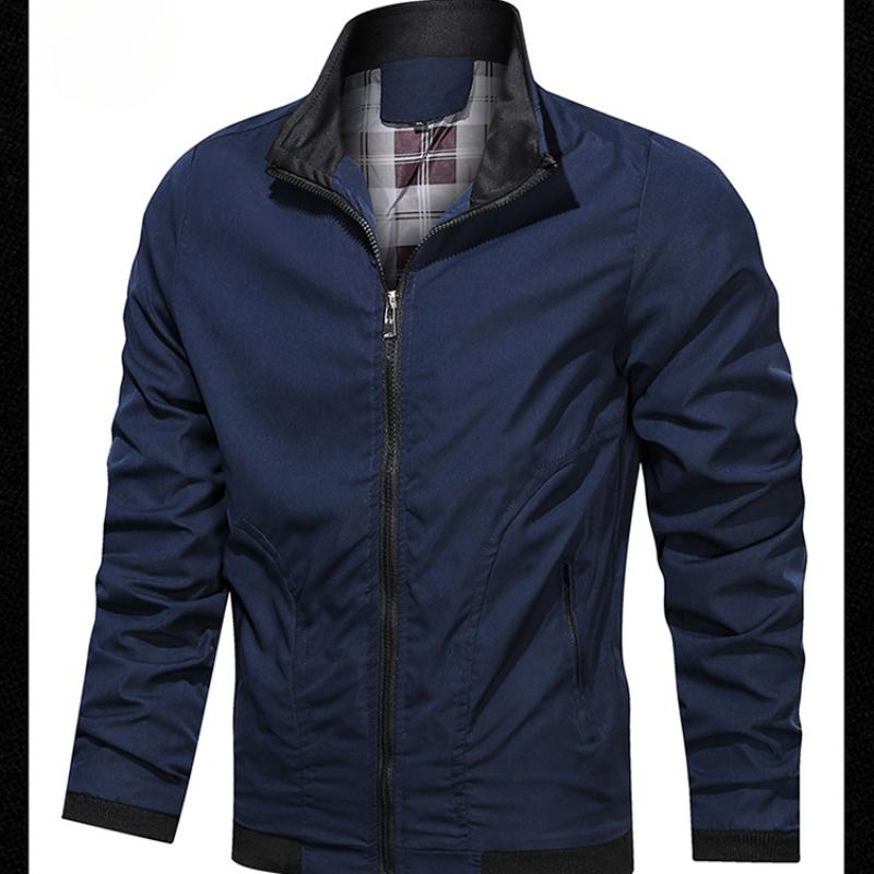 

Мужское пальто Новое Весеннее и Осеннее Корейская версия Осеннего пальто Осенне-зимнее Повседневное Осеннее Молодежная куртка Мужская одежда XXXXL