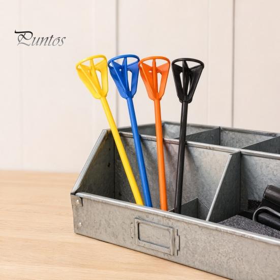 Epoxy Resin Mixer 6 Inch Paint Stirrer for Drill, 3D Printed Attachment, Drill Powered Hex Shaft Mixing Stirring Rod Resin, Epoxy, Silicone