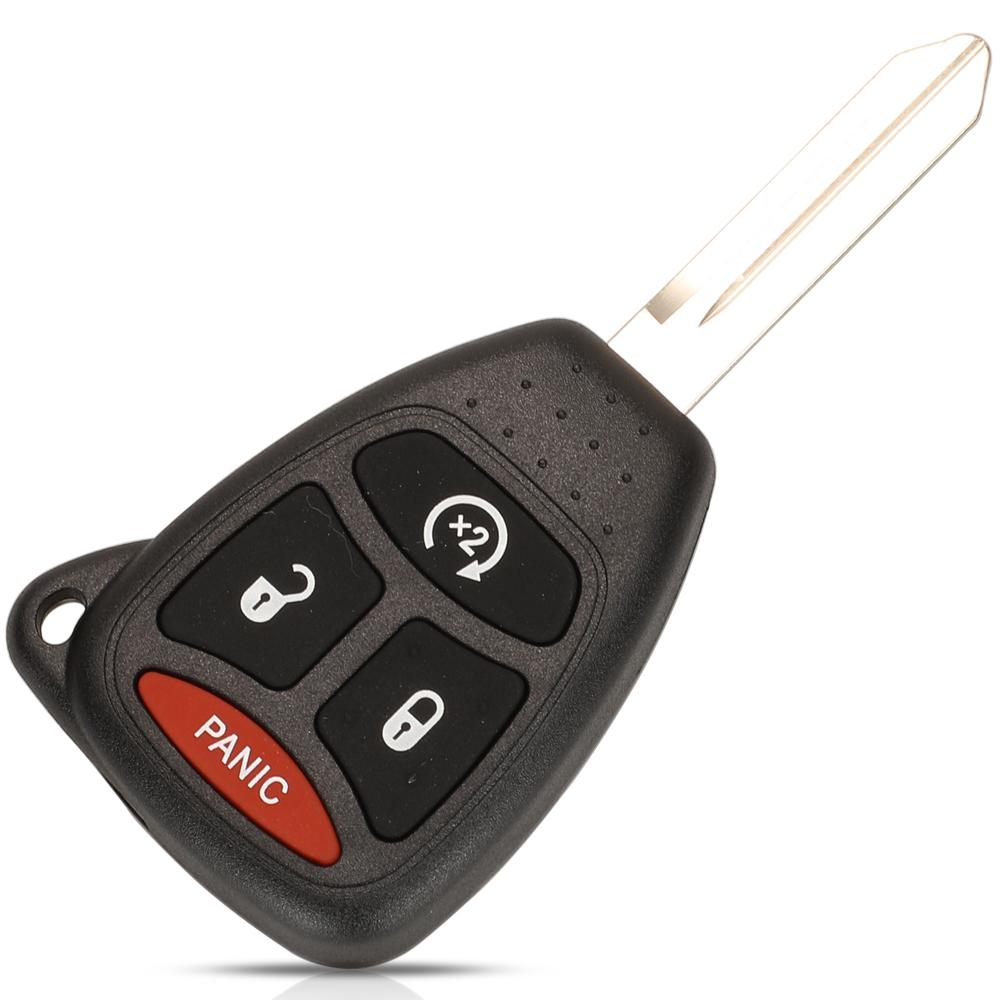 

jingyuqin 2/3/4 Кнопки Пульт Кришка корпусу ключа для автомобіля Для Chrysler 300 Aspen Для Dodge Dakota Durango Для Jeep Grand Cherokee Commander
