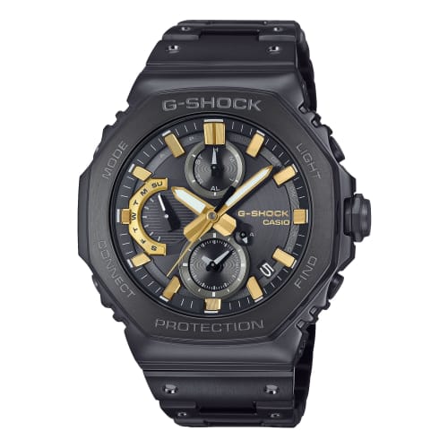 

Casio G-Shock Модель до 50-річчя CASIO WATCH Повністю металевий хронограф з Bluetooth і Tough Solar, GMC-B2100ZE-1AJR, Чоловічий, Чорний