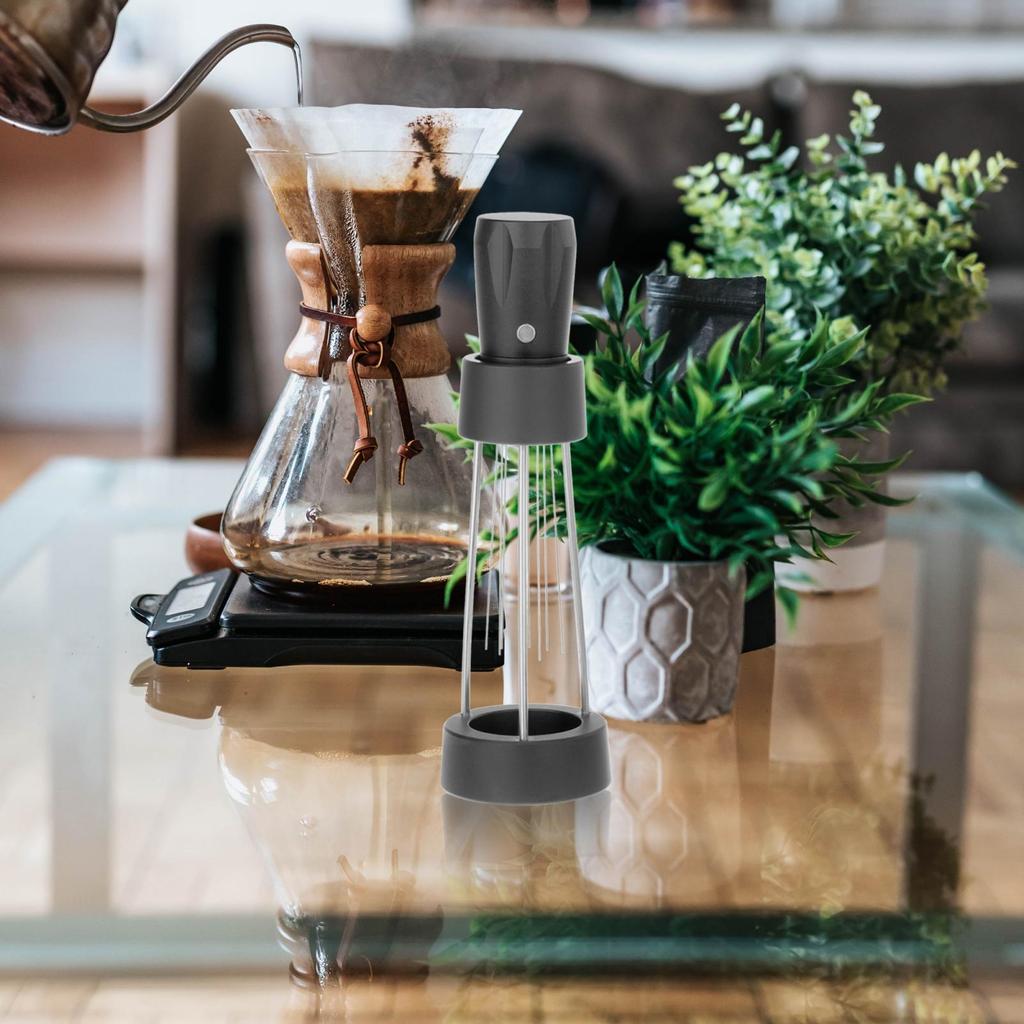 Coffee Stirrer Distributor Aluminum Alloy Handle Gadgets for Kitchen Cafe