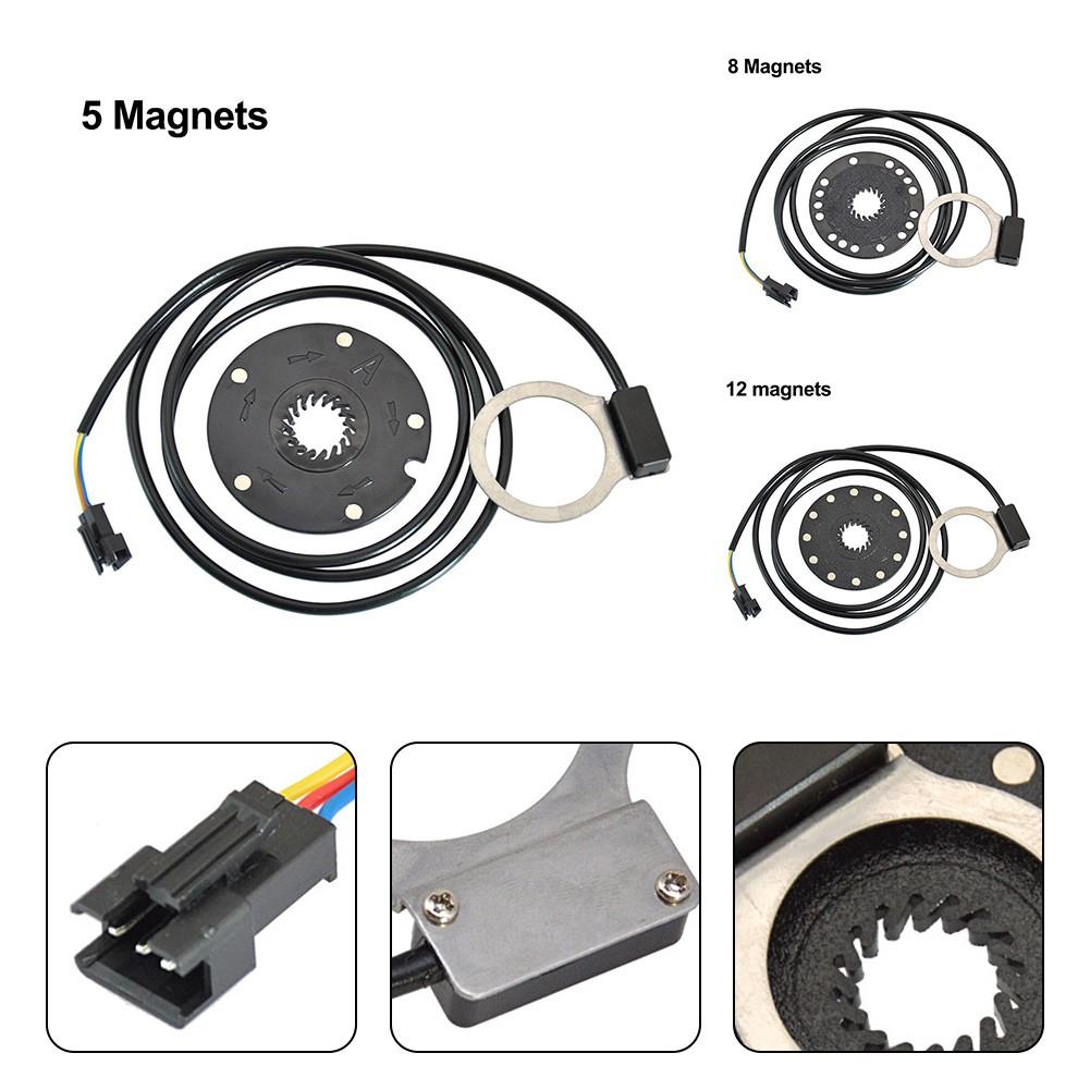5/8/12 Magnets Booster Speed Sensor Accessories Alloy Electric Bicycle