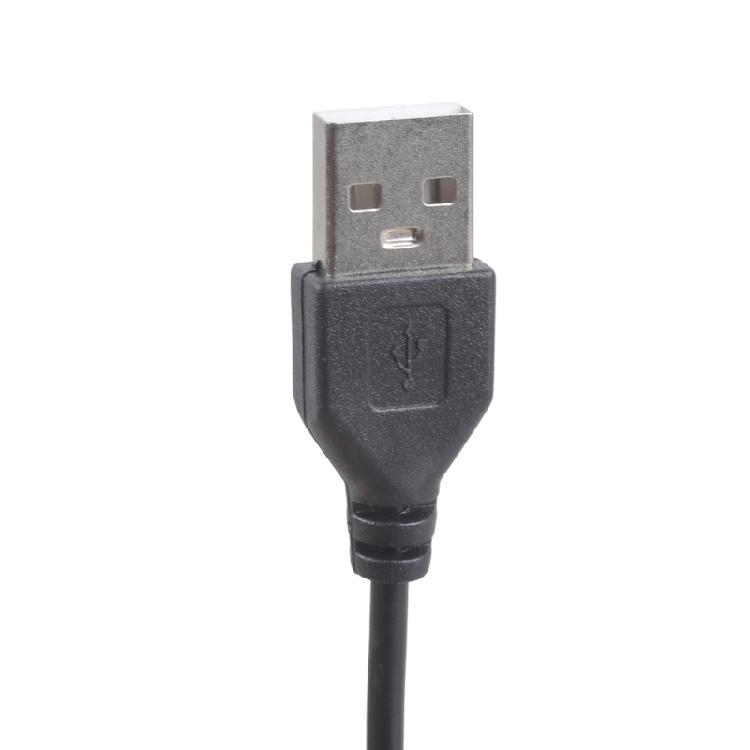 1M Right Angled USB Link Cable 3.5x1.35mm Connection For Sound Equipment Lighting Systems Plastic Build