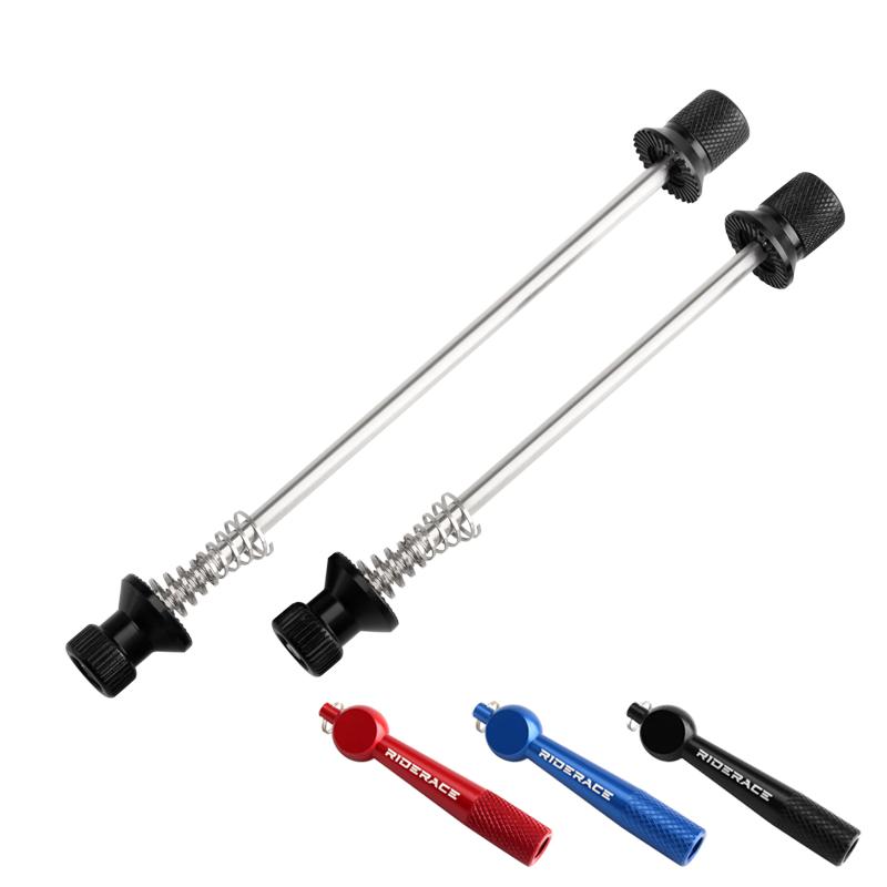 Bicycle Hub Quick Release Skewers Lever Aluminum Alloy Bike QR Wheel Locking Security Anti Theft Skewers Cycling Accessories