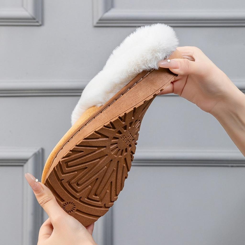 Männer und Frauen, Schuhe mit dicker Sohle, Plüschschuhe, Rutschfeste Schuhe, Innen- und Hausschuhe, Atmungsaktive Schuhe, Warme Schuhe