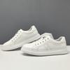 Leather Board Shoes Men'S Trendy Versatile First-Layer Cowhide White Shoes European Station Men'S One-Pedal Lazy Casual Shoes