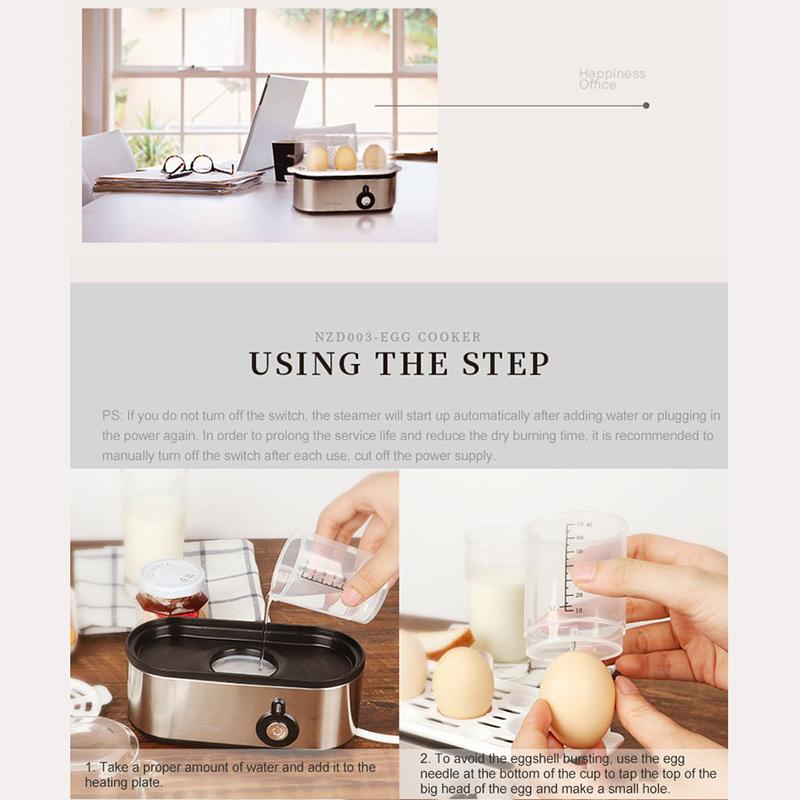 Electric Egg Cooker Controlled