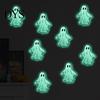 Halloween Home Decoration Gifts Luminous Ghost Wall Stickers for Decoration, Glow in The Dark PVC Decals Decorative Bathroom Glass Windows And Doors,