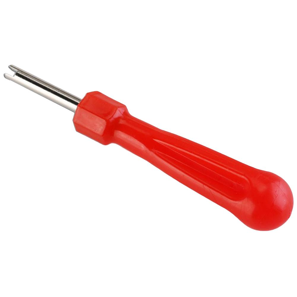 Slotted Handle Tire Valve Stem Core Remover Tire Valve Core Removal Tools Kit Valve Core Wrench Set Auto Motorcycle Accessories