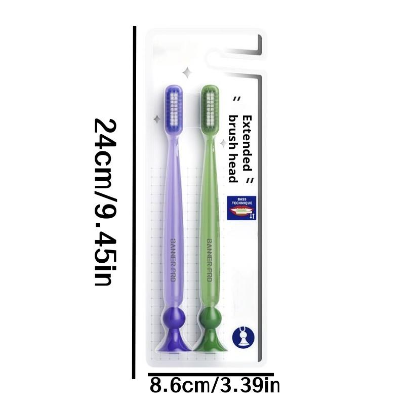2/4Pcs Adult Toothbrushes for Deep Cleaning Without Harming Teeth, Essential for Home and Office Use, Holiday Gift, Best Christmas Gift