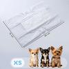 Disposable Dog Diapers Male Absorbent Dog Nappies XS 20-28 cm