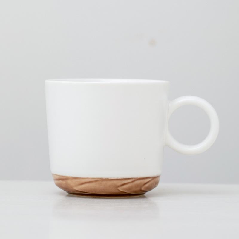 Cana de Cafea Simplă Creativă pentru Mic Dejun, pentru Ovăz, Lapte, Cana de Apă pentru Birou, Cană Ceramică Nordică pentru Acasă, Set de Băuturi, Cadou de Sărbători