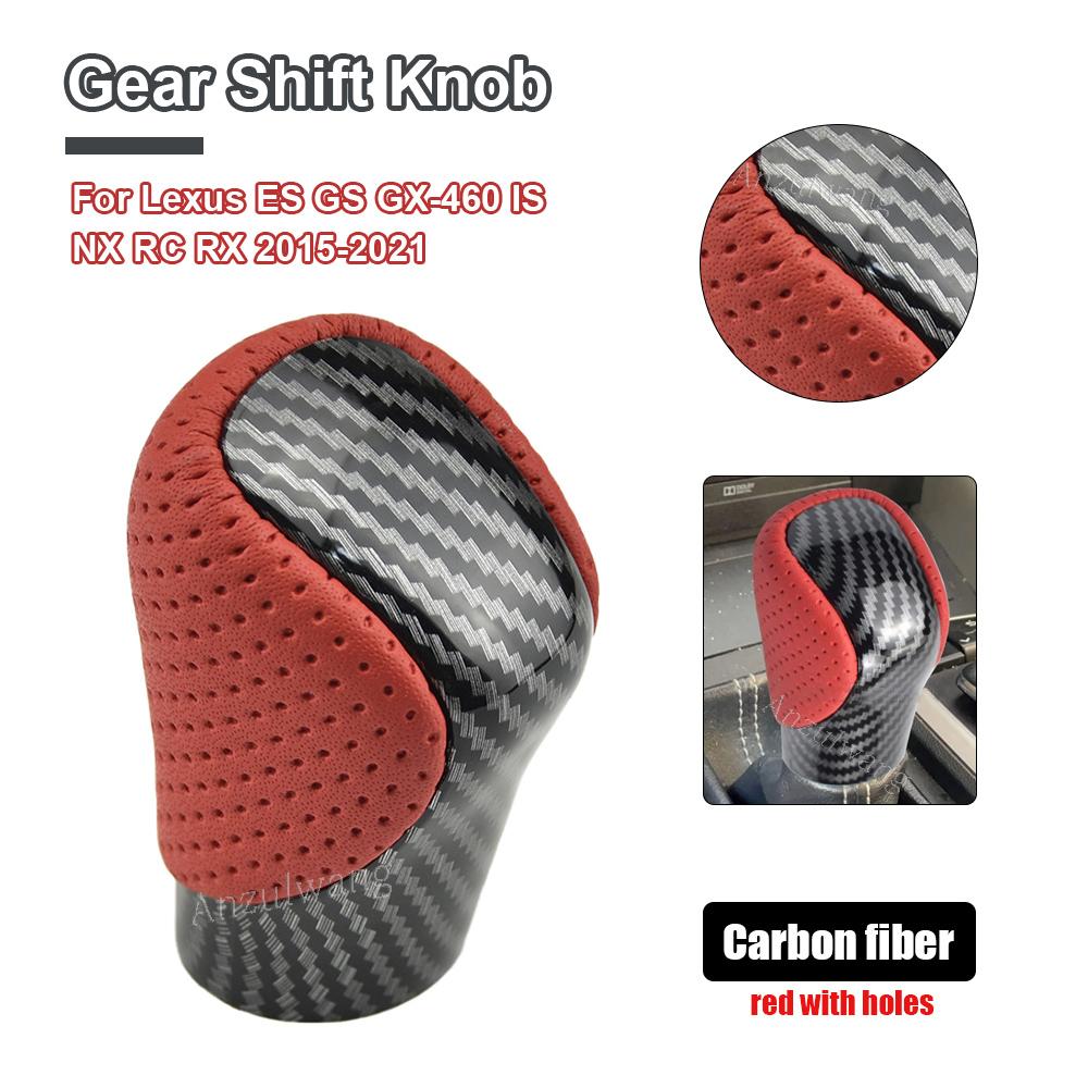 For Lexus ES IS GS RX ES350 GS300 GX460 IS300 GS450H NX300H RC300 RX350 Automatic Gear Shift Knob PU Leather Shifter Lever Stick