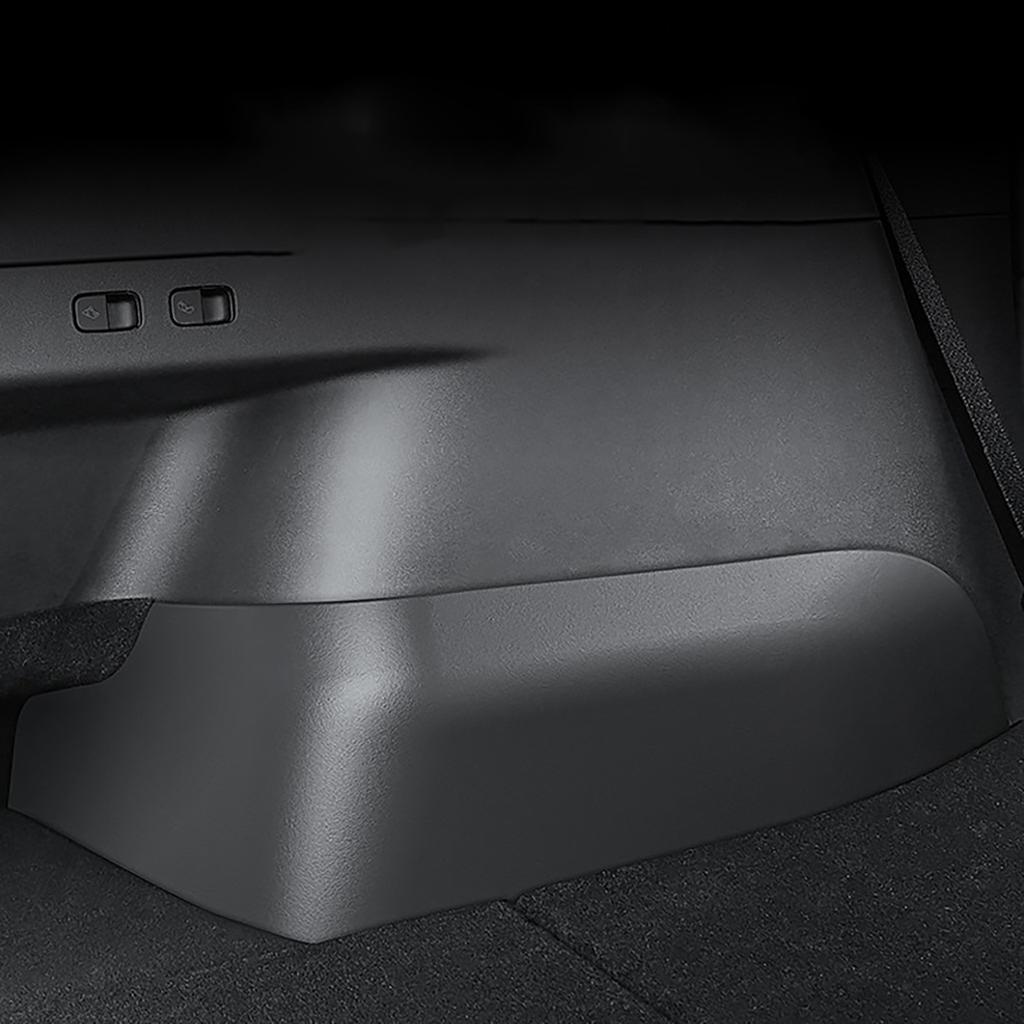 2Pcs/set Car Rear Trunk Side Guards Inner Protector TPE Plate Cover Corner Baffles Protection Shell For Tesla Model Y