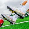 Men Soccer Shoes Society Football Boots Original Professional Casual Cleats Sports Indoor Field Studded Training Football Shoes