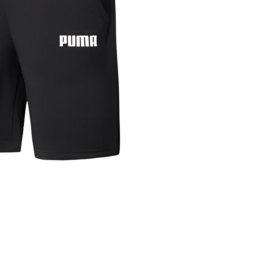 Puma Ess Bermuda Shorts Casual Print Men Bottoms Black 581902-01