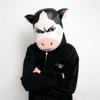 Ugly Style Cow Mask Funny Design Animal Costume Weird Style Latex Mask Halloween Event
