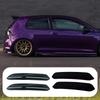 Per Estensioni Spoiler Tetto Auto Oettinger Flaps Ala Posteriore per VW Golf 6 7 MK6 MK7 7.5 R GTD R-LINE Nero Lucido T9D7