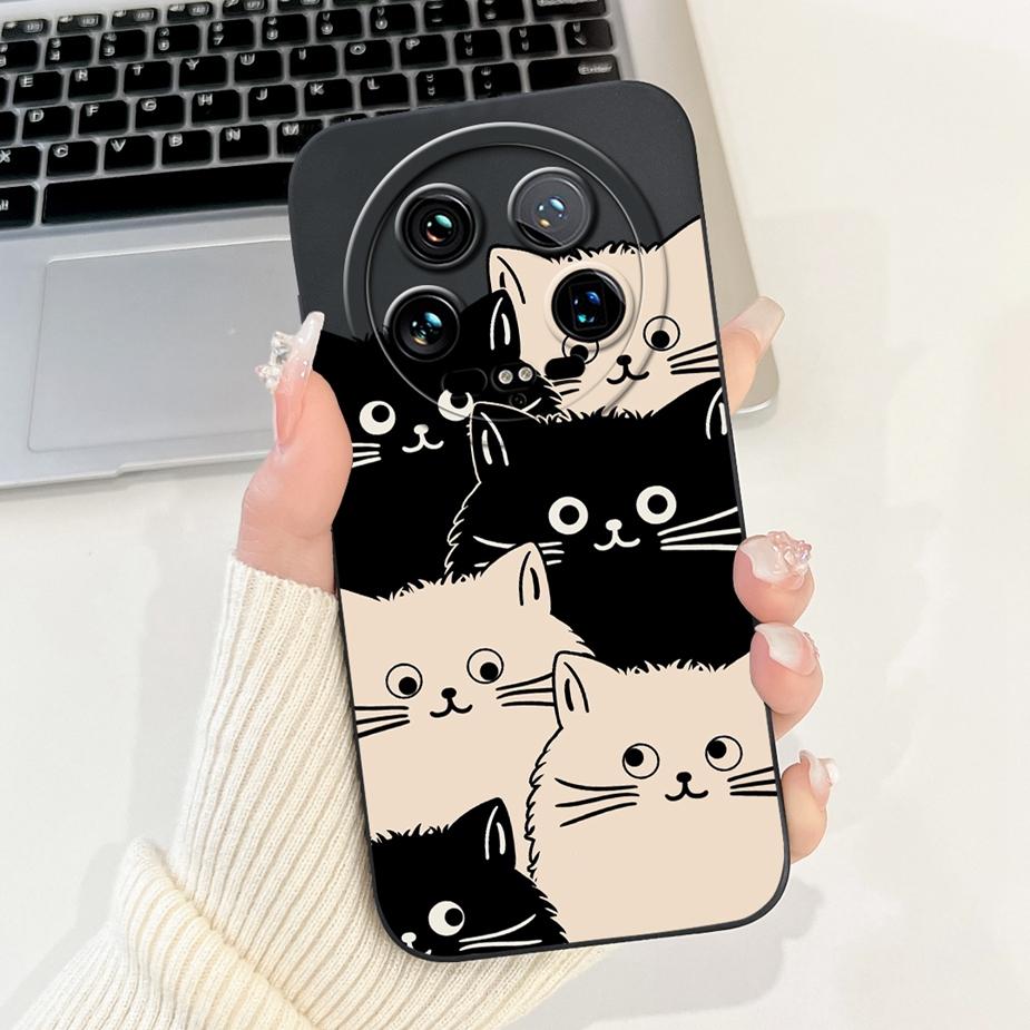 For Xiaomi 14 Ultra Case Cute Dinosaur Cartoon Cover Shockproof Phone Case For Xiaomi Mi 13 Ultra 13Ultra 14Ultra Soft TPU Shell