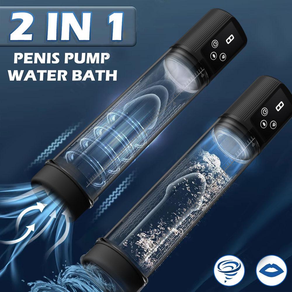 Automatic Electric Penis Vacuum Pump Thicken Penis Enlargement Enhancer Penis Sucker Sex Toys for Men Male Masturbate Adult Toys