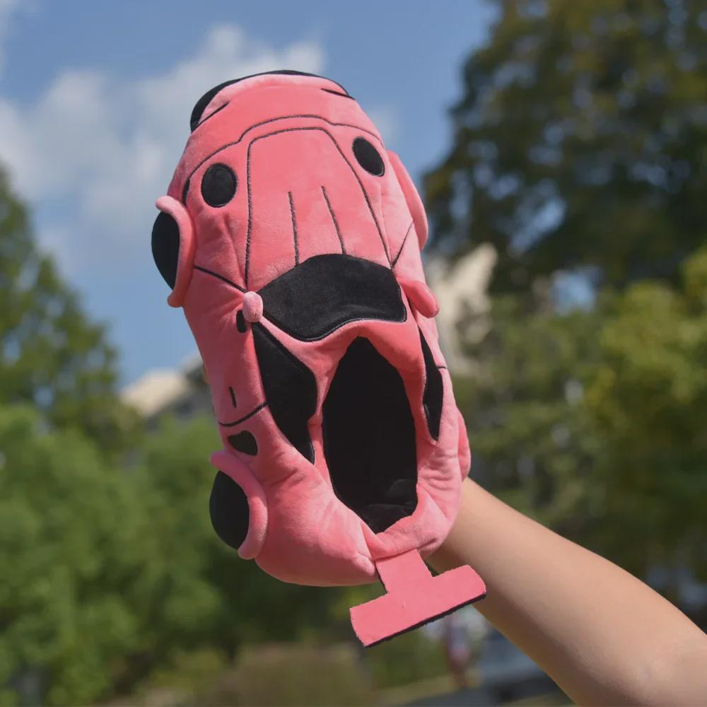 Porsche Racing Plüsch-Auto-Hausschuhe – Rennsimulationsspielzeug